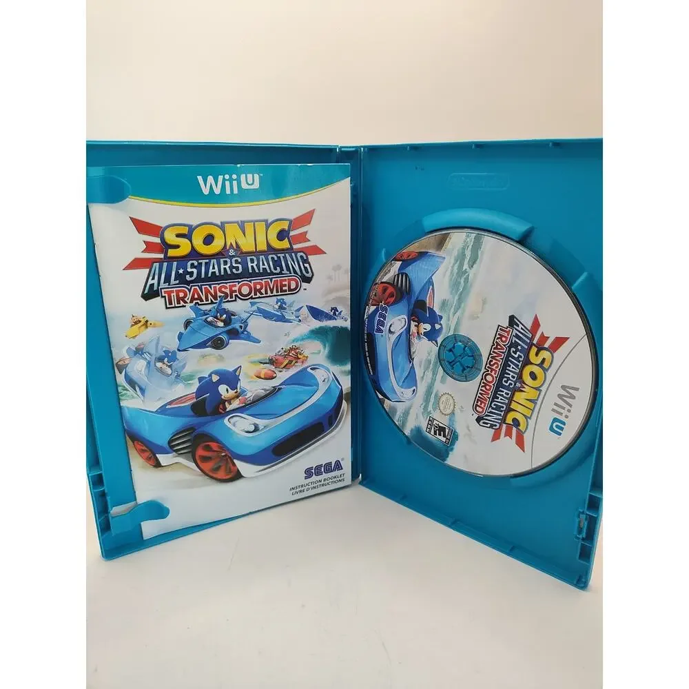 Sonic & All-Stars Racing Transformed Bonus Edition (Nintendo Wii U, 2012) CIB